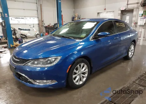 2015 Chrysler 200 C from USA, damaged, VIN 1C3CCCCB5FN569283